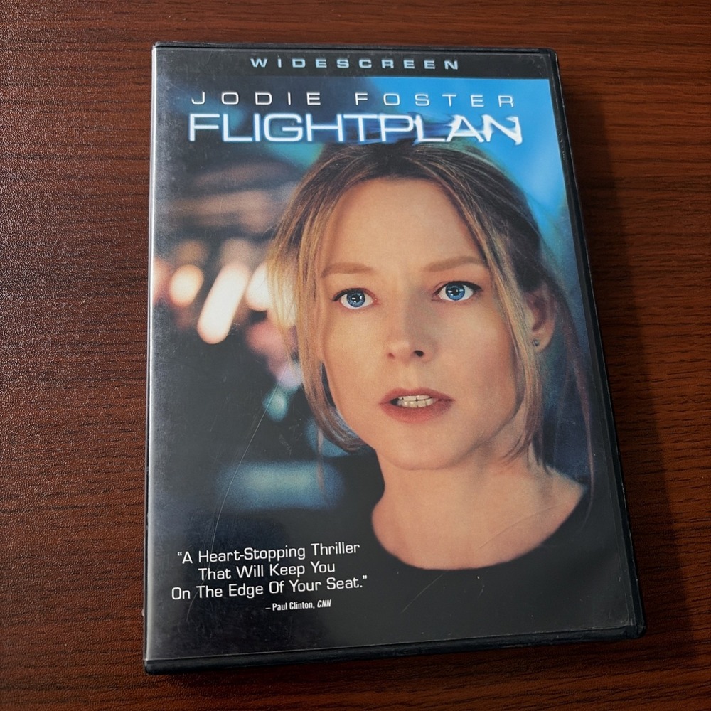 Flightplan DVD Jodie Foster Thriller Movie